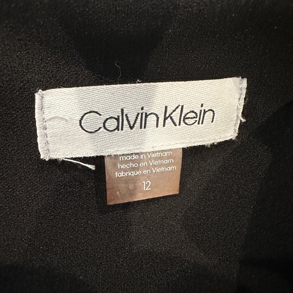 Calvin Klein Black Dress with Pearls - Picture 6 of 7